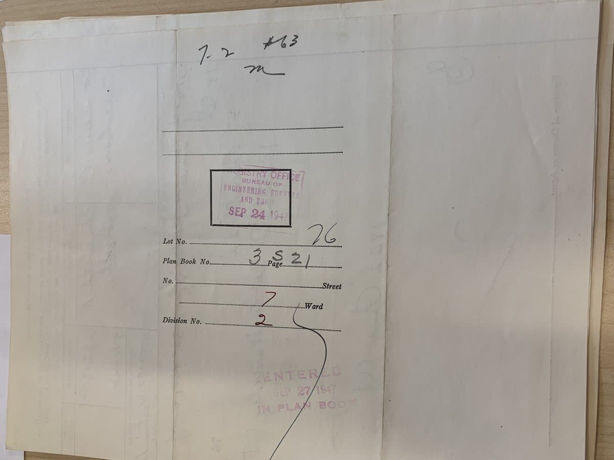 1947 Deed abstract - 2 document preview
