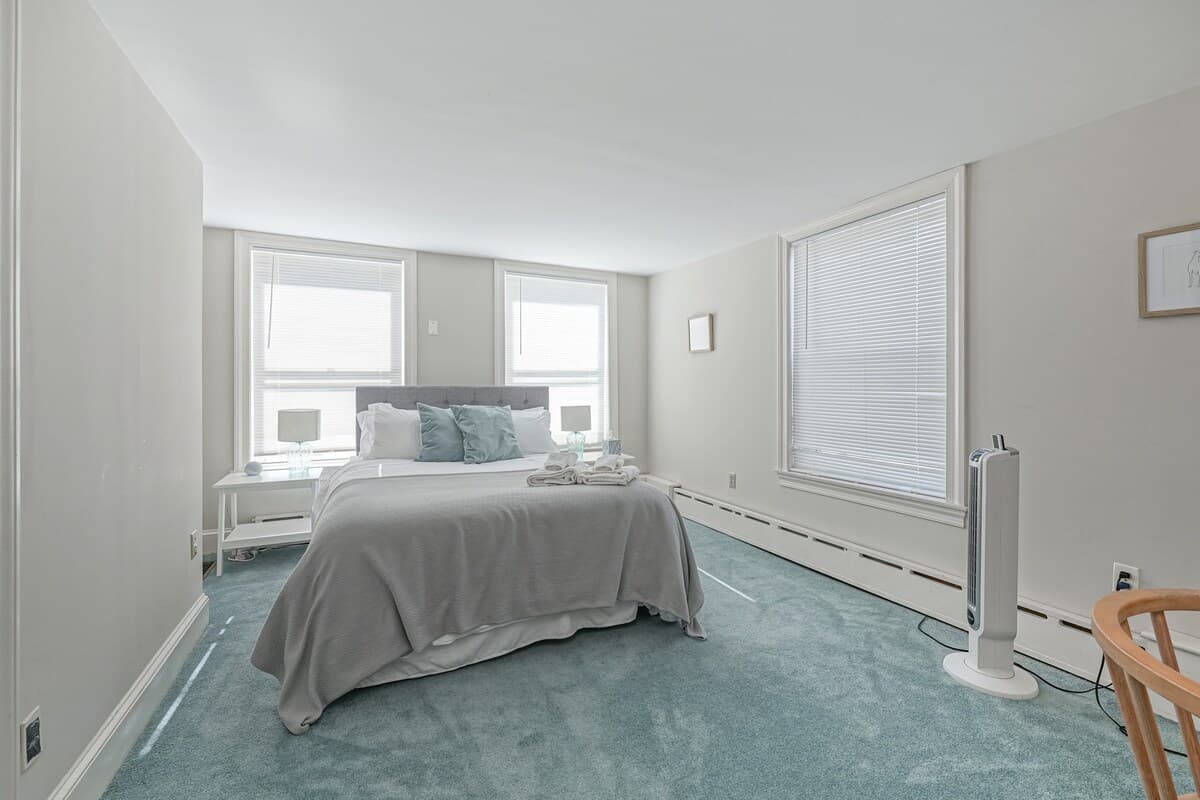 Family Bedroom 1 — Queen bed, fourth floor