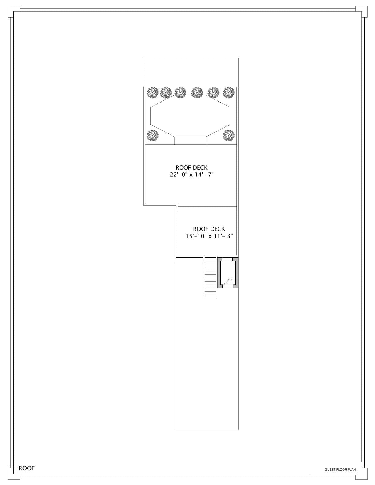 Roof Deck Plan