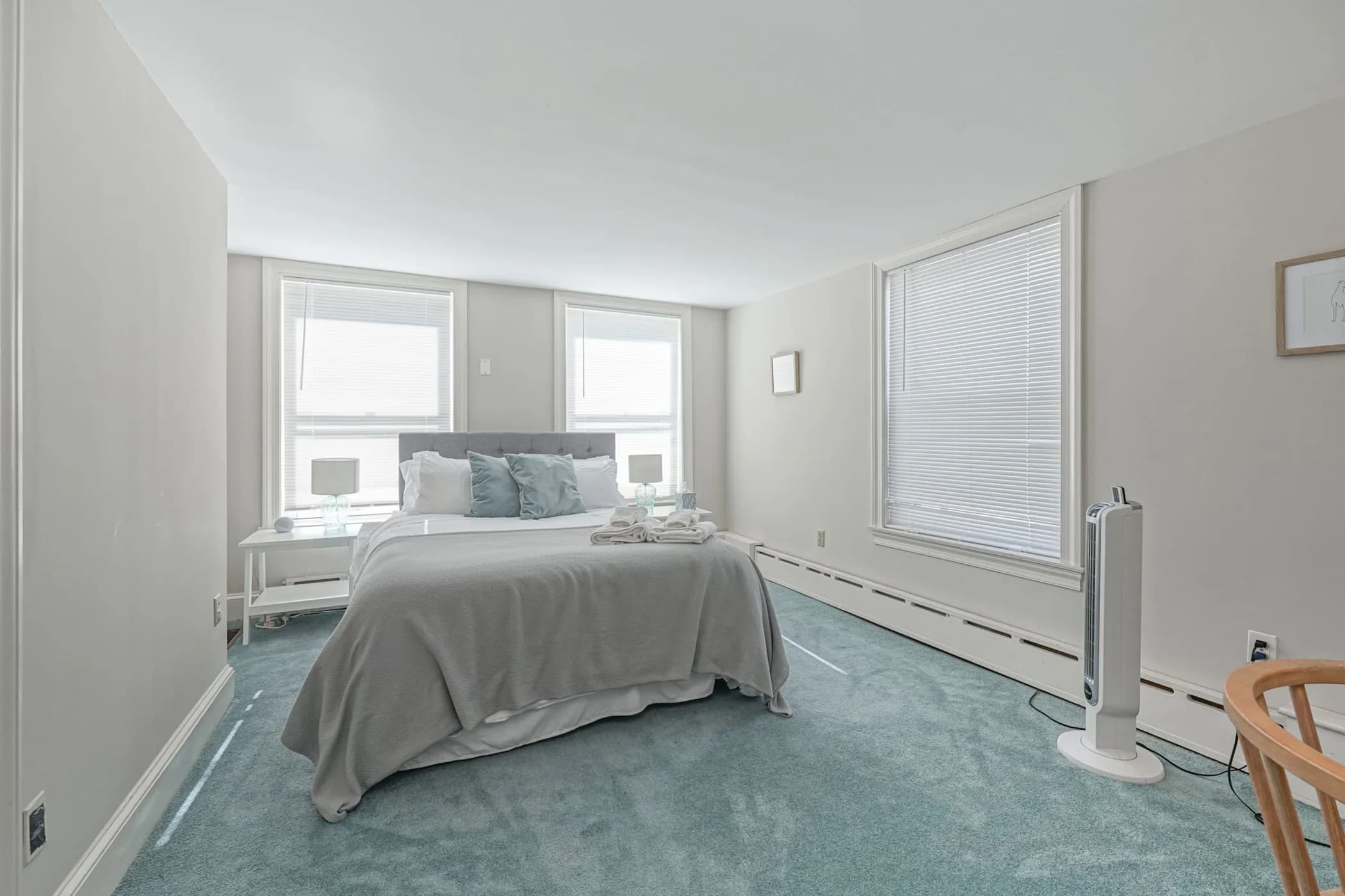 Bedroom 4 — Queen bed, third floor