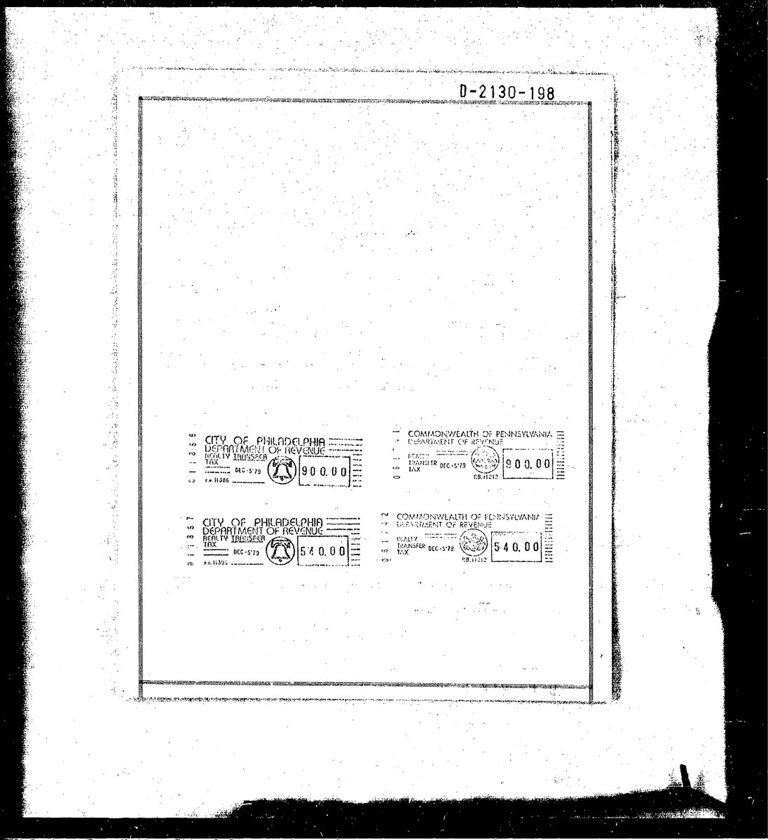 1822 Pine - 1979 Deed document page