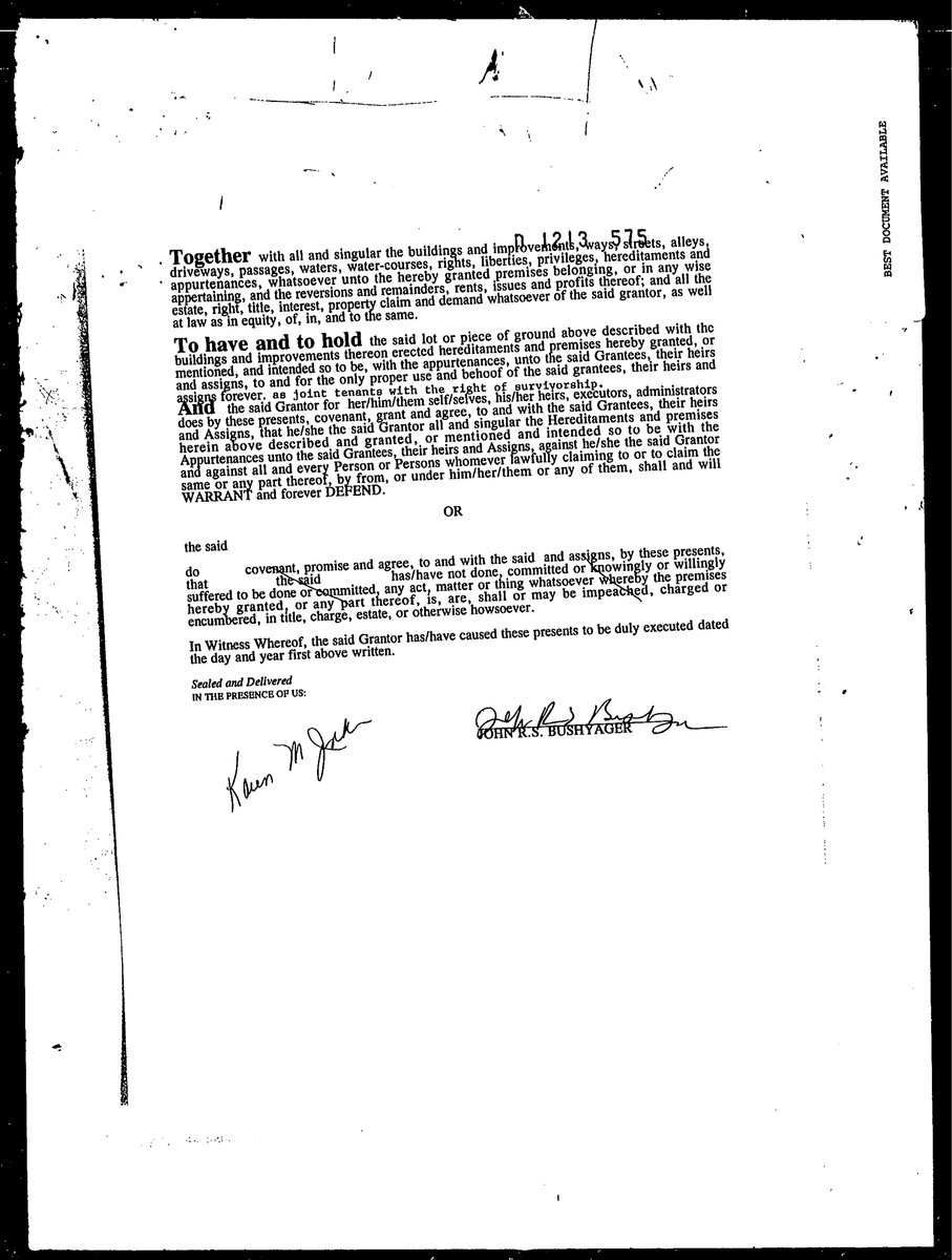 1822 Pine - 1999 Deed 2 document page