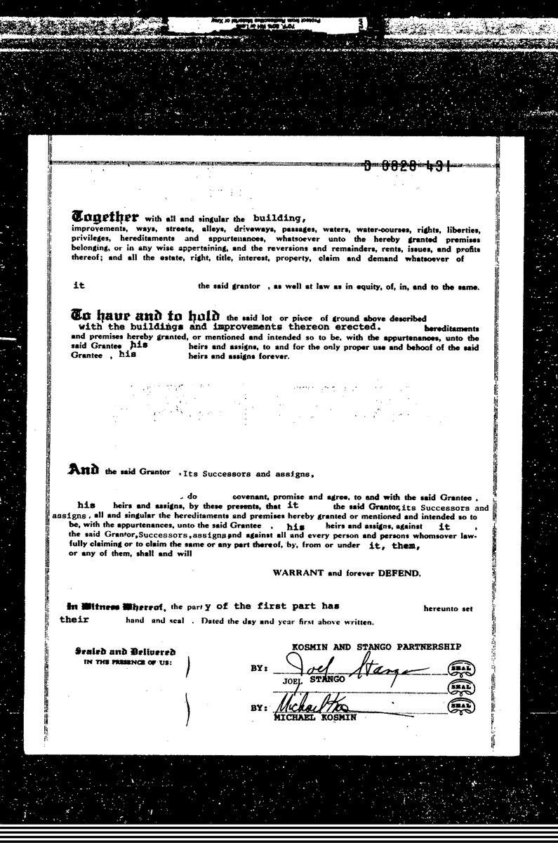 1822 Pine - Deed 1987 document page