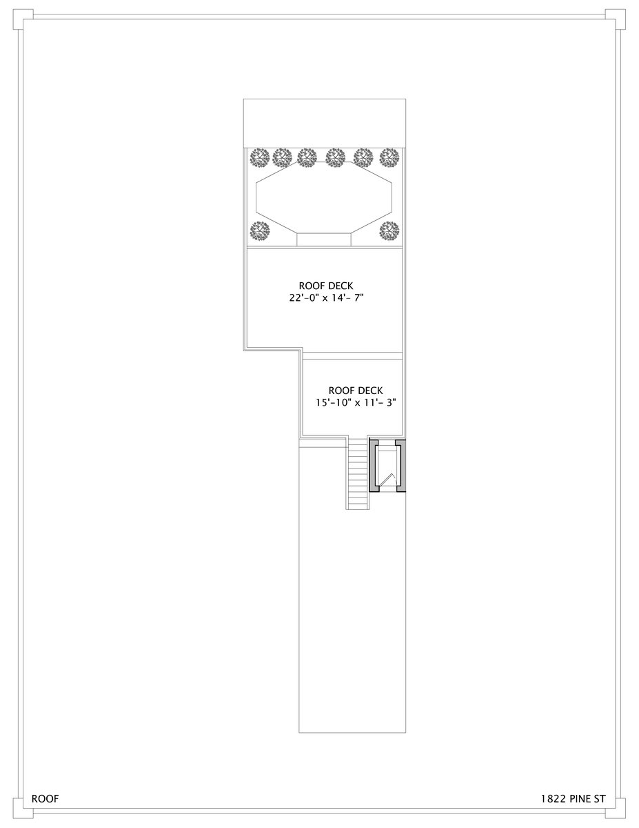 1822 Roof Deck document page