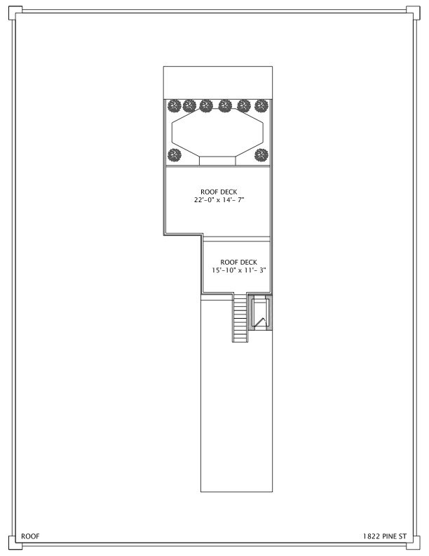1822 Roof Deck document page