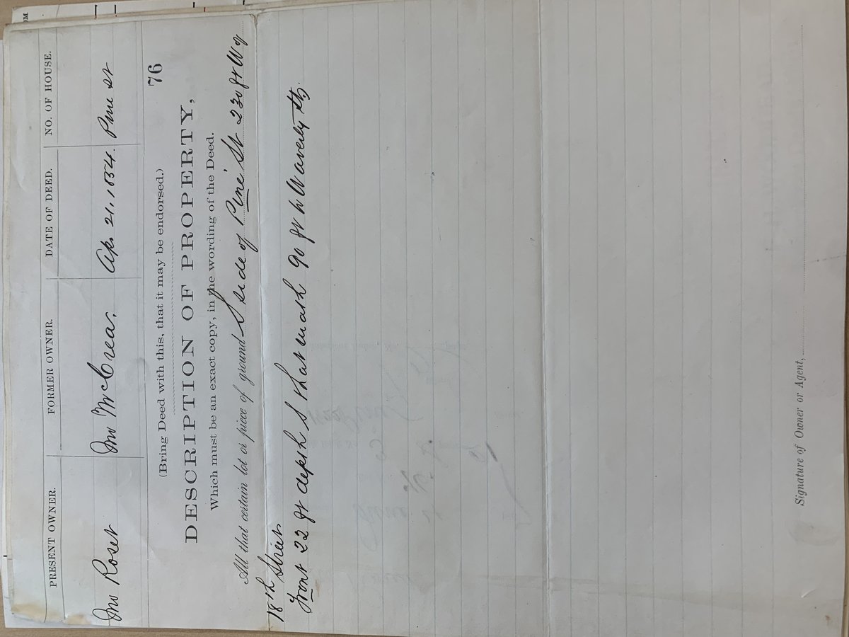 1854 Deed abstract (2) document page