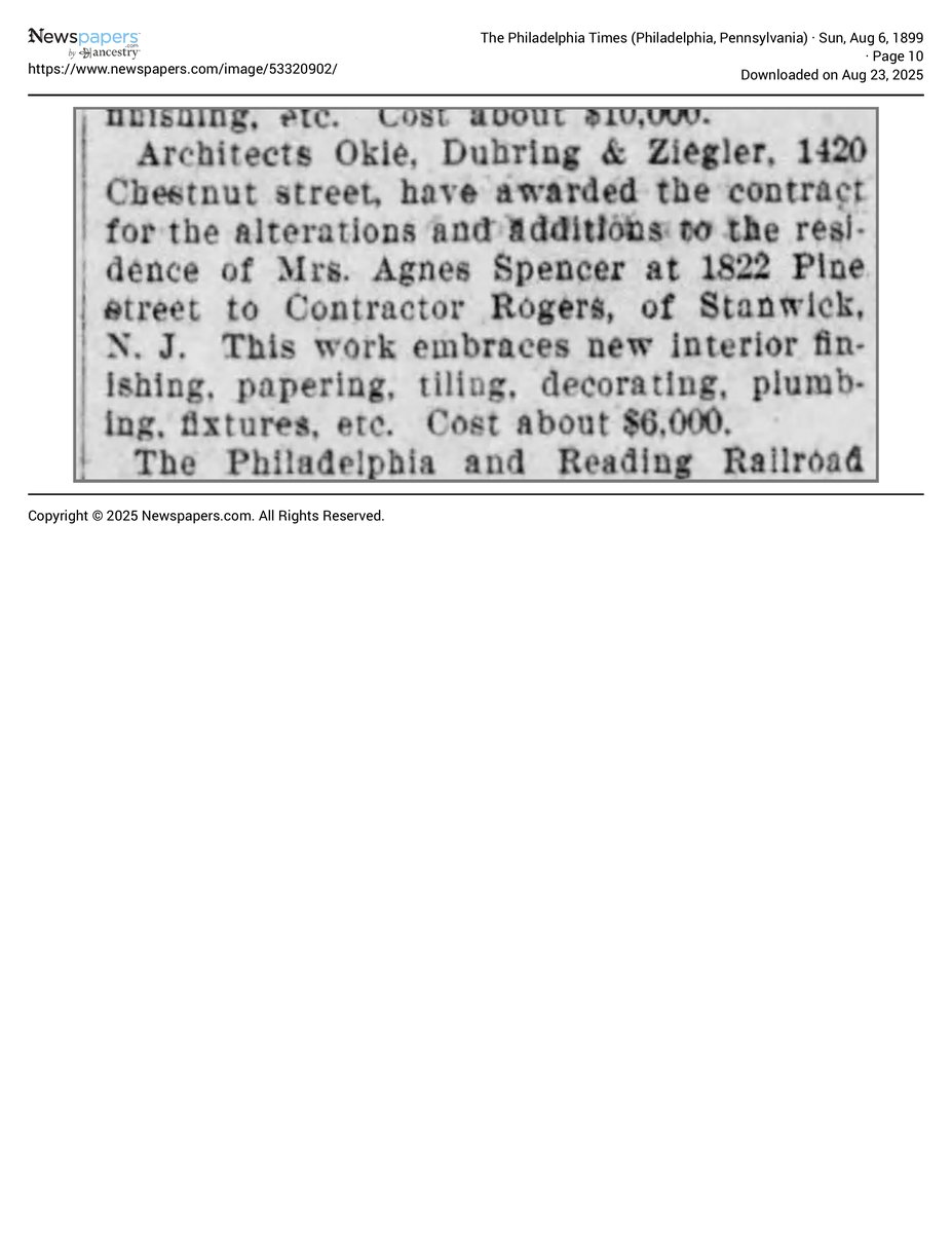 The Philadelphia Times 1899 08 06 Page 10 document page